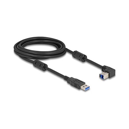 Delock - Kabel USB - USB typ A (M) rovné do USB Type B (M) zahnutý nahoru - USB 3.0 - 3 m - up to 5 Gbps data transfer rate