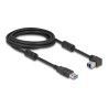 Delock - Kabel USB - USB typ A (M) rovné do USB Type B (M) zahnutý nahoru - USB 3.0 - 3 m - up to 5 Gbps data transfer rate