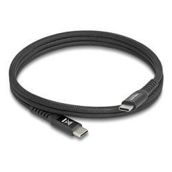 Delock - USB kabel - 24 pin USB-C (M) do 24 pin USB-C (M) - USB 2.0 - 20 V - 3 A - 1 m - USB Power Delivery (60W), podpora