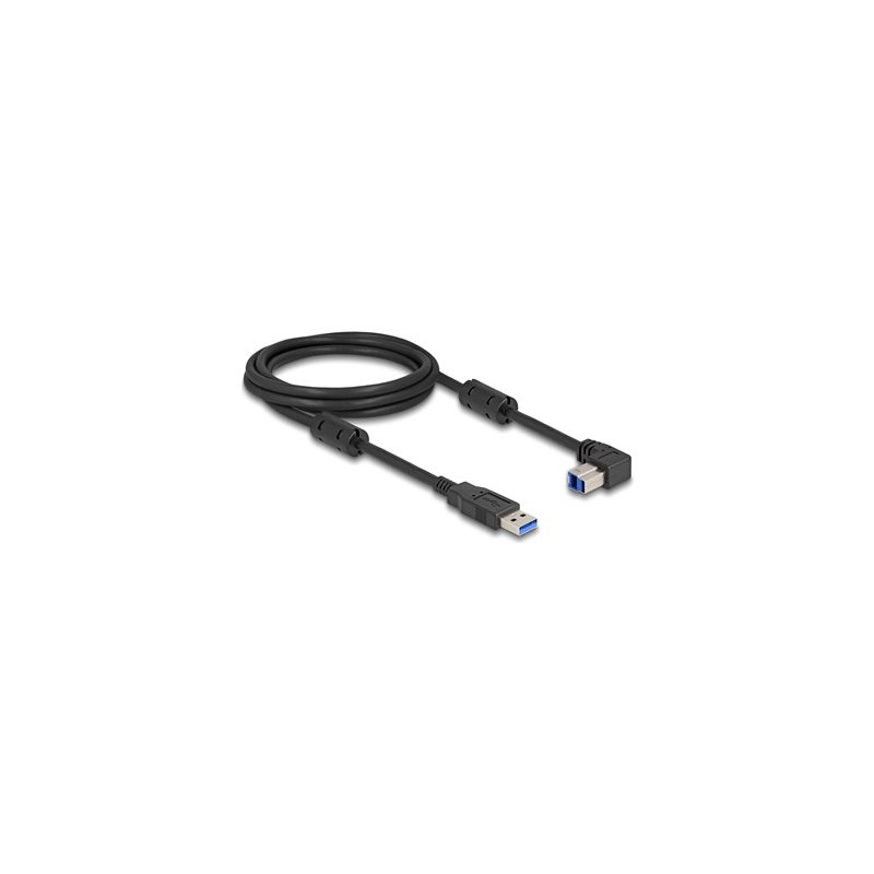 Delock - Kabel USB - USB typ A (M) rovné do USB Type B (M) dolu zahnutý - USB 3.0 - 2 m - up to 5 Gbps data transfer rate