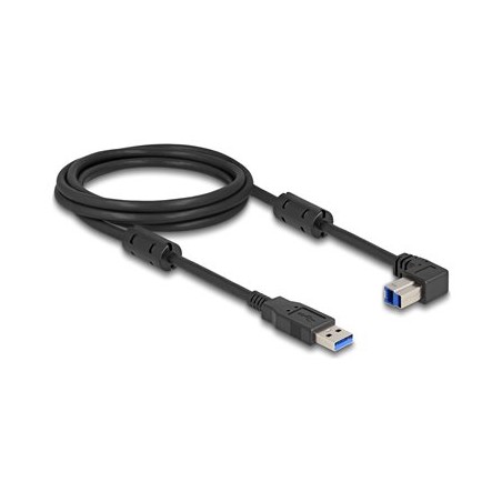 Delock - Kabel USB - USB typ A (M) rovné do USB Type B (M) dolu zahnutý - USB 3.0 - 2 m - up to 5 Gbps data transfer rate