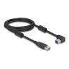 Delock - Kabel USB - USB typ A (M) rovné do USB Type B (M) dolu zahnutý - USB 3.0 - 2 m - up to 5 Gbps data transfer rate