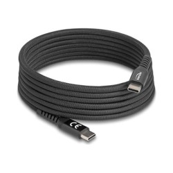 Delock - USB kabel - 24 pin USB-C (M) do 24 pin USB-C (M) - USB 2.0 - 20 V - 3 A - 2 m - USB Power Delivery (60W), podpora
