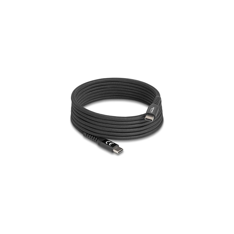 Delock - USB kabel - 24 pin USB-C (M) do 24 pin USB-C (M) - USB 2.0 - 20 V - 3 A - 2 m - USB Power Delivery (60W), podpora