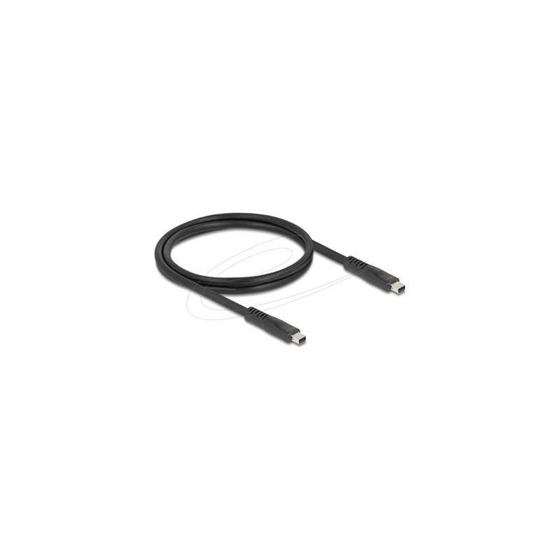 Delock - Kabel DisplayPort - Mini DisplayPort (M) do Mini DisplayPort (M) - DisplayPort 2.1 - 1 m - rychlost prenosu dat až 80