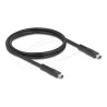 Delock - Kabel DisplayPort - Mini DisplayPort (M) do Mini DisplayPort (M) - DisplayPort 2.1 - 1 m - rychlost prenosu dat až 80