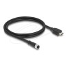 Delock - Kabel adaptéru - 17 pin M12 se zdírkami (female) do HDMI s piny (male) - 1 m - odstínený - cerná - 1080p podpora 60 Hz
