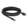 Delock - Kabel adaptéru - 17 pin M12 se zdírkami (female) do HDMI s piny (male) - 5 m - odstínený - cerná - 1080p podpora 60 Hz