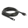 Delock - Kabel adaptéru - 17 pin M12 se zdírkami (female) do HDMI s piny (male) - 3 m - odstínený - cerná - 1080p podpora 60 Hz
