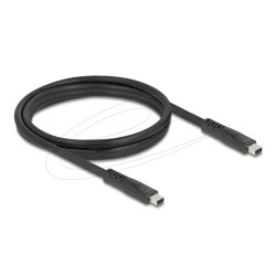 Delock - Kabel DisplayPort - Mini DisplayPort (M) do Mini DisplayPort (M) - DisplayPort 2.1 - 1.5 m - rychlost prenosu dat až