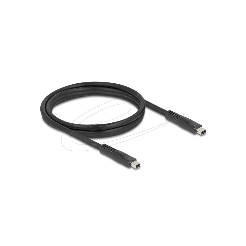 Delock - Kabel DisplayPort - Mini DisplayPort (M) do Mini DisplayPort (M) - DisplayPort 2.1 - 1.5 m - rychlost prenosu dat až