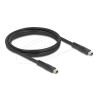 Delock - Kabel DisplayPort - Mini DisplayPort (M) do Mini DisplayPort (M) - DisplayPort 2.1 - 1.5 m - rychlost prenosu dat až