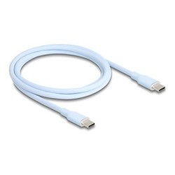 Delock - USB kabel - 24 pin USB-C (M) do 24 pin USB-C (M) - USB 2.0 - 20 V - 3 A - 1 m - podpora Power Delivery 3.0, Podpora