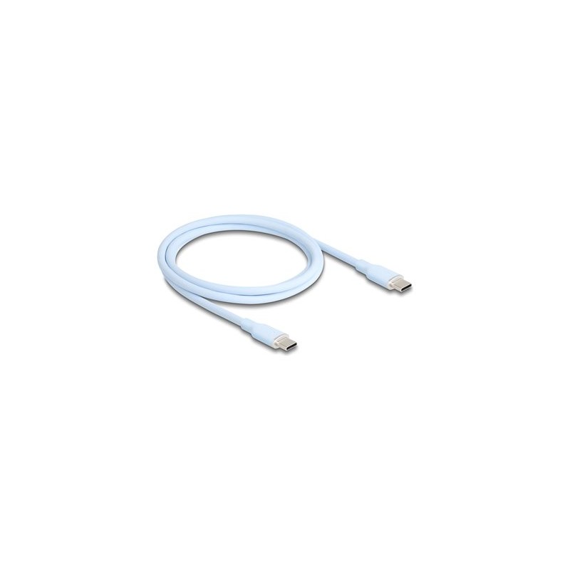 Delock - USB kabel - 24 pin USB-C (M) do 24 pin USB-C (M) - USB 2.0 - 20 V - 3 A - 1 m - podpora Power Delivery 3.0, Podpora