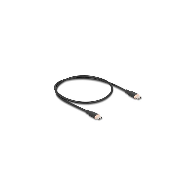 Delock - USB kabel - 24 pin USB-C (M) do 24 pin USB-C (M) - USB 2.0 - 20 V - 3 A - 50 cm - USB Power Delivery (60W), podpora