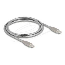 Delock - USB kabel - USB-C (M) do USB-C (M) - USB 2.0 - 20 V - 3 A - 1 m - USB Power Delivery (60W), podpora Power Delivery