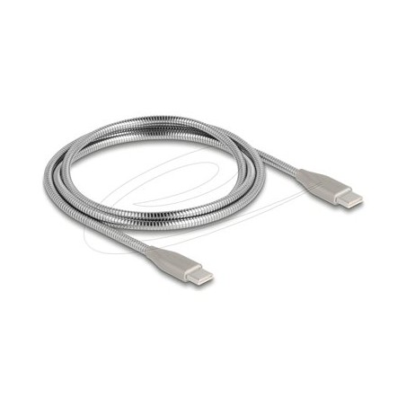 Delock - USB kabel - USB-C (M) do USB-C (M) - USB 2.0 - 20 V - 3 A - 1 m - USB Power Delivery (60W), podpora Power Delivery