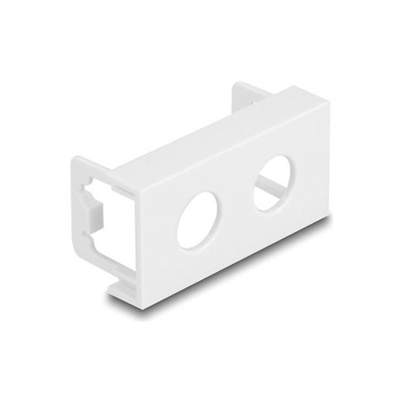 Delock - Easy 45 - zacvakávací modul - 1 modul - bílá, RAL 9003 81435