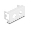 Delock - Easy 45 - zacvakávací modul - 1 modul - bílá, RAL 9003 81435