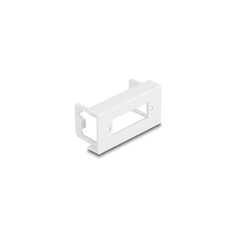 Delock - Easy 45 - zacvakávací modul - 1 modul - bílá, RAL 9003 81436