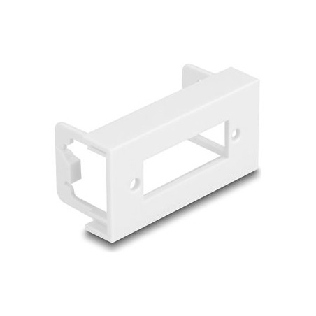 Delock - Easy 45 - zacvakávací modul - 1 modul - bílá, RAL 9003 81436