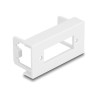 Delock - Easy 45 - zacvakávací modul - 1 modul - bílá, RAL 9003 81436