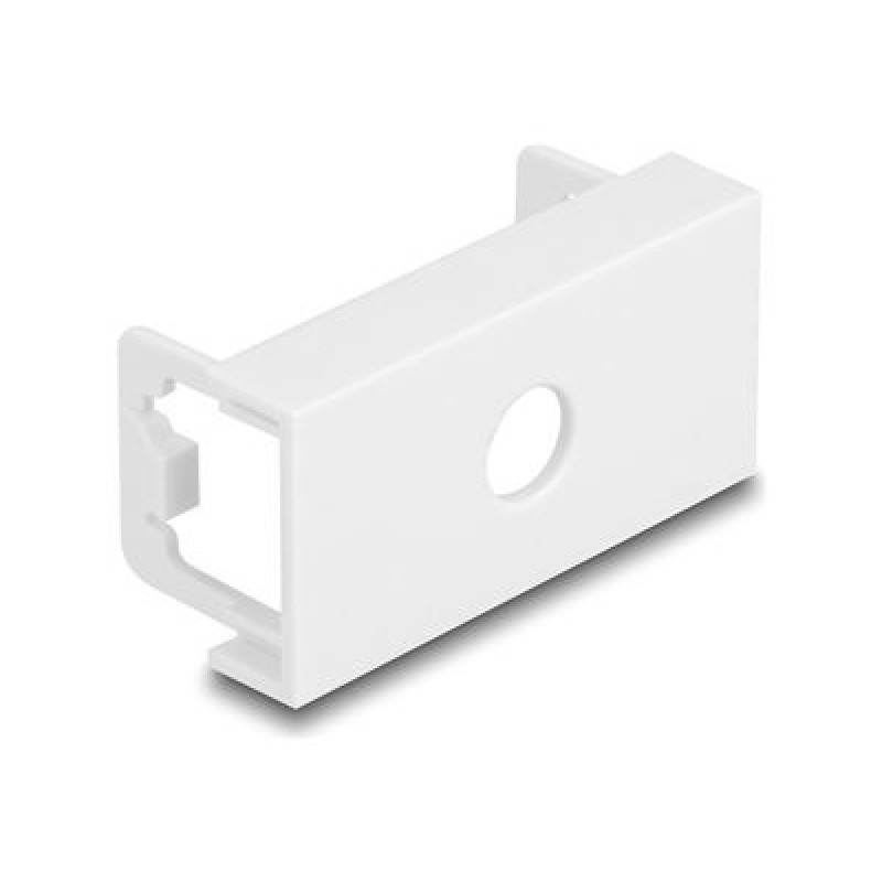 Delock - Easy 45 - zacvakávací modul - 1 modul - bílá, RAL 9003 81432