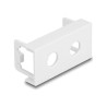Delock - Easy 45 - zacvakávací modul - 1 modul - bílá, RAL 9003 81433