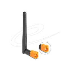Delock - Anténa - dipolární - Wi-Fi - 2.5 dBi (for 2.4 - 2.5 GHz), 3 dBi (pro 5,15 - 5,875 GHz) - všesmerová