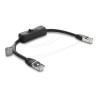 RJ45 Cable plug to plug with switch Cat., RJ45 Cable plug to plug with switch Cat.