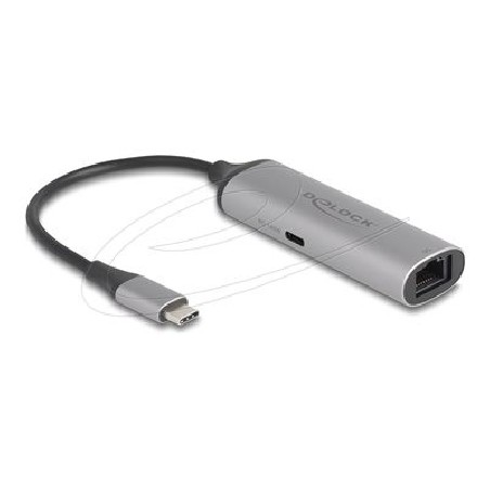Delock - Sítový adaptér - USB 3.1 Gen 2 - 10M/100M/1G/2.5G/5G Gigabit Ethernet x 1 - antracit