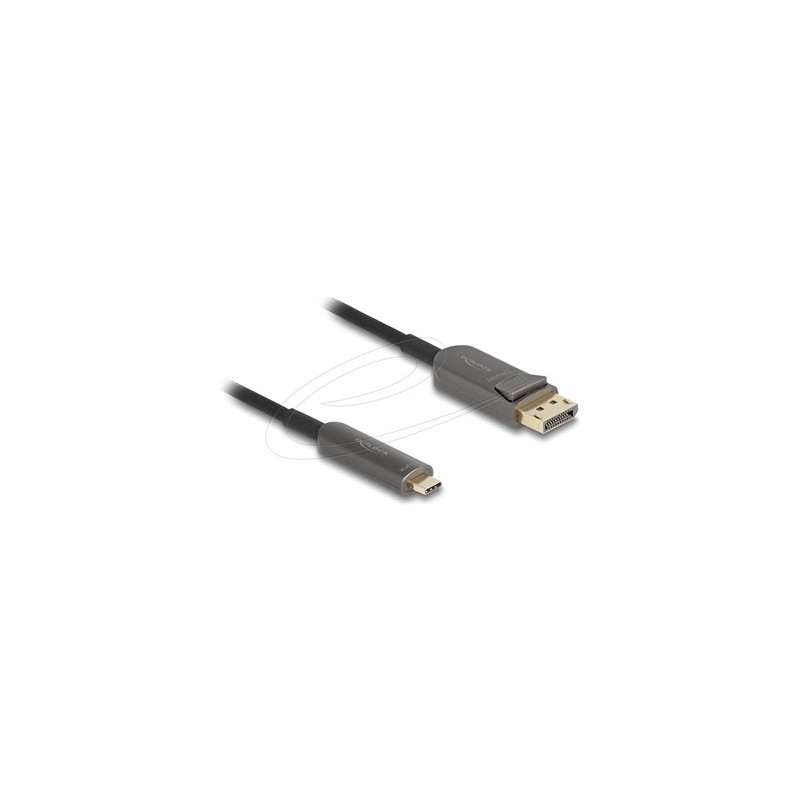 Delock - Kabel adaptéru - USB-C (M) do DisplayPort (M) - USB4 / Thunderbolt 3 / DisplayPort 2.1 - 5 m - neobsahuje halogen