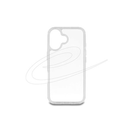 Delock - Zadní kryt pro mobilní telefon - termoplastický polyuretan (TPU), polykarbonát (PC) - pruhledná - pro Apple iPhone 17