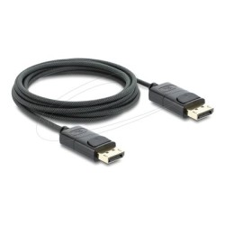 Delock - Kabel DisplayPort - DisplayPort (M) do DisplayPort (M) - DisplayPort 1.4 - 2 m - podpora 8K60Hz (7680 x 4320), podpora