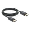 Delock - Kabel DisplayPort - DisplayPort (M) do DisplayPort (M) - DisplayPort 1.4 - 2 m - podpora 8K60Hz (7680 x 4320), podpora