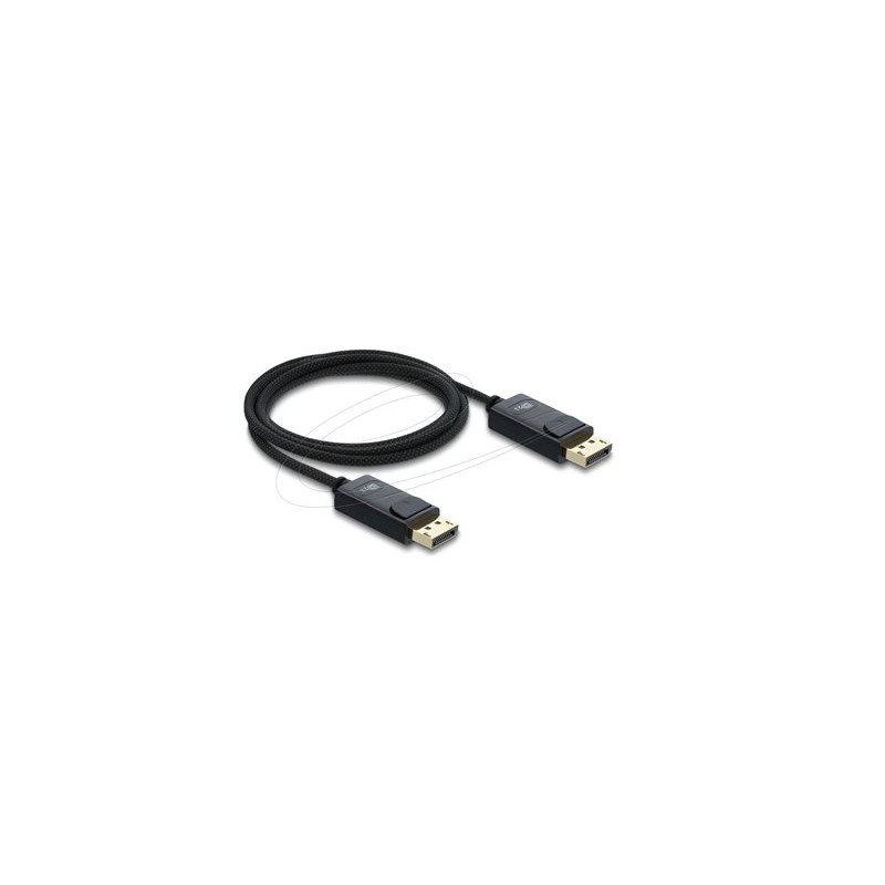 Delock - Kabel DisplayPort - DisplayPort (M) do DisplayPort (M) - 2 m - podpora 8K120Hz (7680 x 4320), podpora 4K240Hz (3840 x