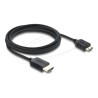 Delock - Ultra High Speed - HDMI kabel - HDMI s piny (male) do 19 pin mini HDMI Type C s piny (male) - 2 m - trikrát stínený