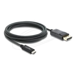 Delock - Kabel adaptéru - USB-C (M) do DisplayPort (M) - DisplayPort 1.2 - 2 m - podpora 4K60 Hz (3840 x 2160), podpora režimu