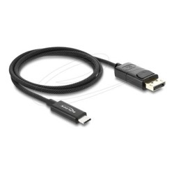 Delock - Kabel adaptéru - USB-C (M) do DisplayPort (M) - DisplayPort 1.2 - 1 m - podpora 4K60 Hz (3840 x 2160), podpora režimu