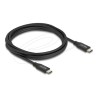 Delock - USB kabel - USB-C (M) do USB-C (M) - USB 3.2 / Thunderbolt 3 - 3 m - USB Power Delivery (60W), podpora 4K60 Hz (3840 x
