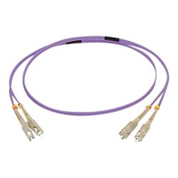 C2G 10m SC/SC OM4 LSZH Fibre Patch - Purple - Patch kabel - SC několik režimů (M) do SC několik režimů (M) - 10 m - 10 m