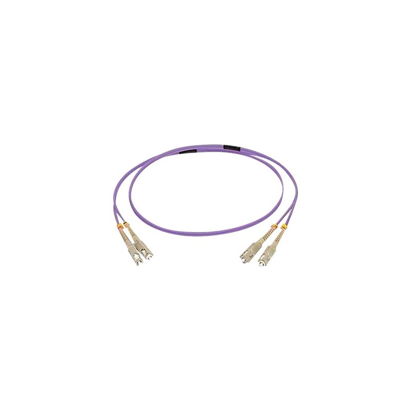 C2G 10m SC/SC OM4 LSZH Fibre Patch - Purple - Patch kabel - SC několik režimů (M) do SC několik režimů (M) - 10 m - 10 m