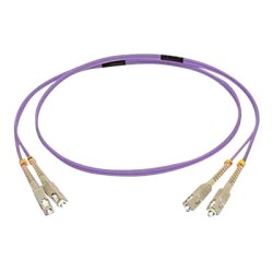 C2G 7m SC/SC OM4 LSZH Fibre Patch - Purple - Patch kabel - SC několik režimů (M) do SC několik režimů (M) - 7 m - 7 m - optické