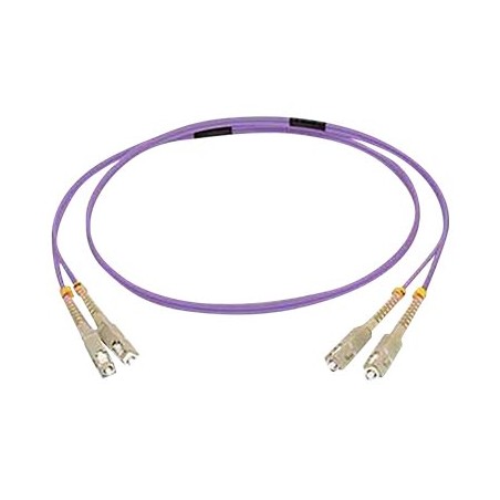 C2G 7m SC/SC OM4 LSZH Fibre Patch - Purple - Patch kabel - SC několik režimů (M) do SC několik režimů (M) - 7 m - 7 m - optické