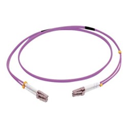 C2G 10m LC/LC OM4 LSZH Fibre Patch - Purple - Patch kabel - multirežim LC (M) do multirežim LC (M) - 10 m - 10 m - optické
