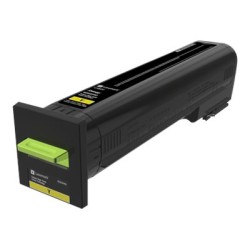 Lexmark - Vysoká výtěžnost - žlutá - originální - kazeta s barvivem LCCP - pro Lexmark CX820de, CX820dtfe