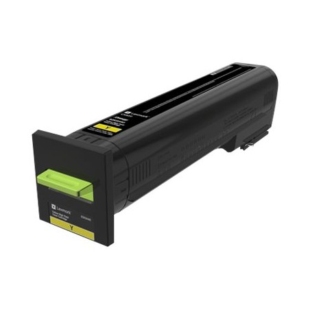 Lexmark - Vysoká výtěžnost - žlutá - originální - kazeta s barvivem LCCP - pro Lexmark CX820de, CX820dtfe
