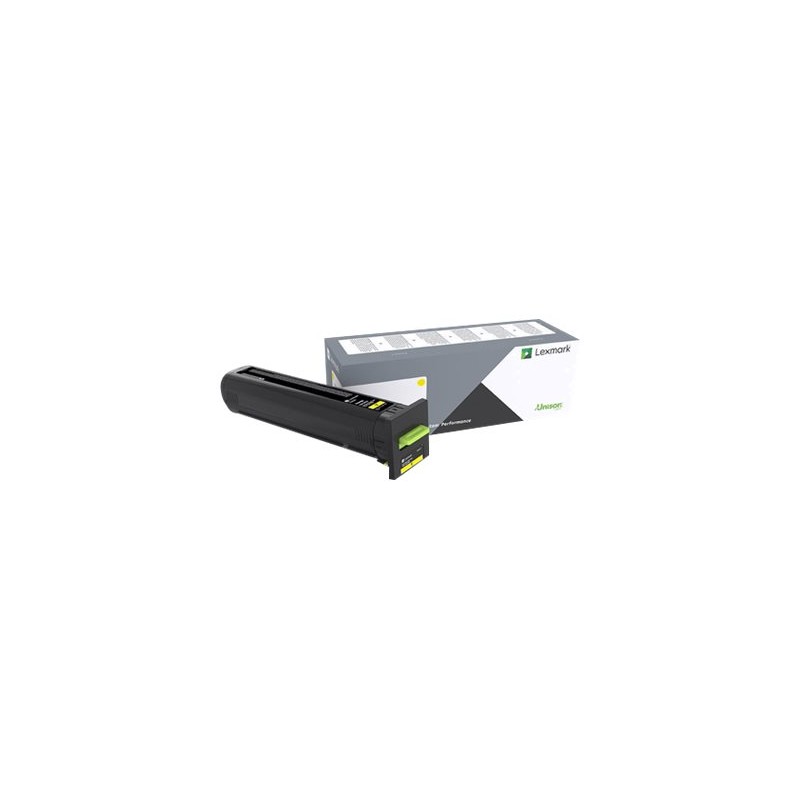 Lexmark - Vysoká výtěžnost - žlutá - originální - kazeta s barvivem LCCP - pro Lexmark CX860de, CX860dte, CX860dte with Asset