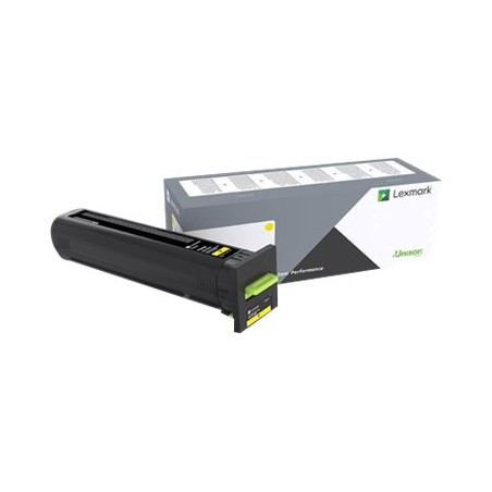 Lexmark - Vysoká výtěžnost - žlutá - originální - kazeta s barvivem LCCP - pro Lexmark CX860de, CX860dte, CX860dte with Asset