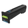 Lexmark - Vysoká výtěžnost - azurová - originální - kazeta s barvivem LCCP, Lexmark Corporate - pro Lexmark CX820de, CX820dtfe